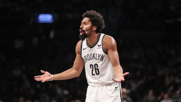 Brooklyn Nets guard Spencer Dinwiddie